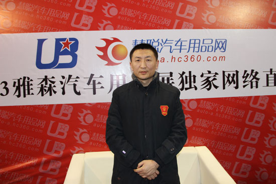 上海麒香工艺礼品有限责任公司的总经理郭伟峰先生